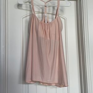 Lululemon Flow Y 2-in-1 Tank blush
